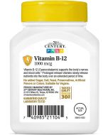 21st Century, Vitamin B-12, Prolonged Release, 1000 mcg, 60 Tablets