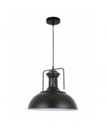 Tronic Fitting Hanging Lamp Black PL 8331-BK-WH